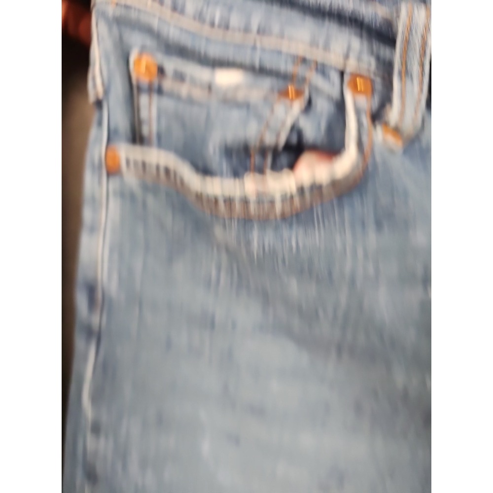 Lucky Brand Jeans Dungaree's Pueblo Bonito Red Label Blue Women 32 (32x31) - Picture 10 of 10